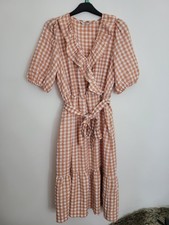 George at Asda Orange Check