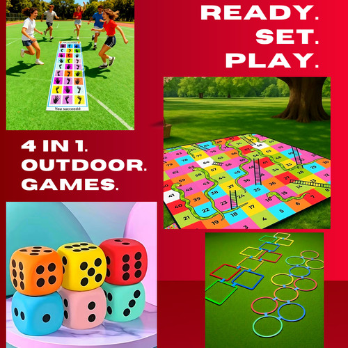 Outdoor games set - outdoor,