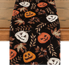 Pumpkins Maple Leaves