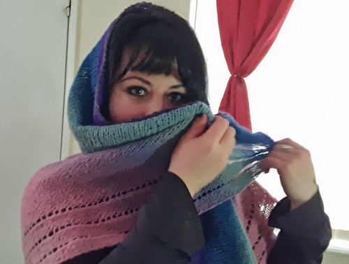Hand knitted 100 pure - 100%,
