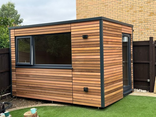 Garden room office - garden, room/office/studio