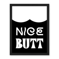 Bathroom Wall Art Nice Butt