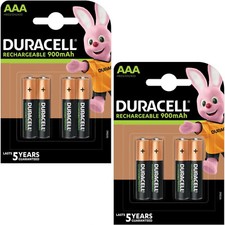  8 x AAA Duracell