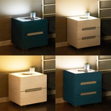 Smart Bedside Table with Light