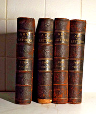 Antique 1888 Art Letters Illustrated Review  Volumes 1-4 Charles Scribner’s Sons