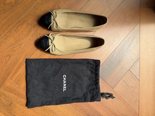 Chanel ballerina leather - chanel,