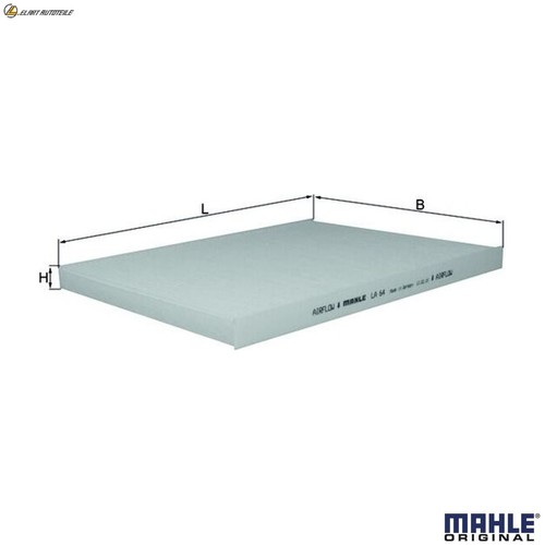 Interior air filter for - air,