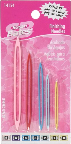 Susan bates finishing needles - bates,