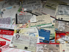 BRITISH & EUROPEAN UEFA CUP/ CHAMPION LEAGUE/ECWC  TICKETS  - YOU CHOOSE (60 +)