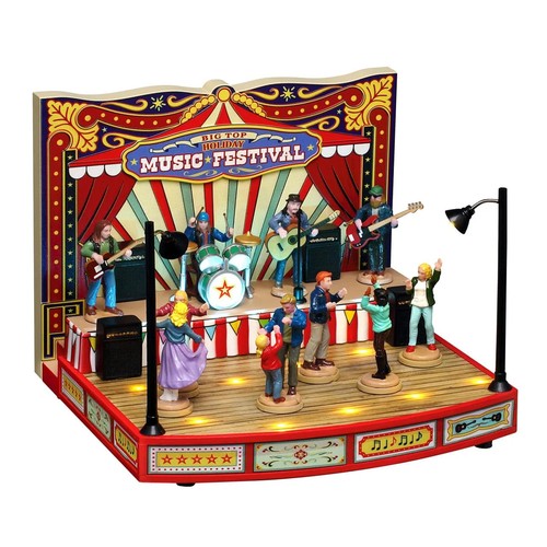 Lemax big top holiday music - lemax,