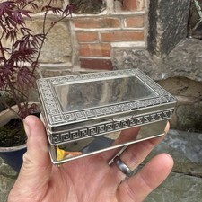 Vintage Metal Trinket Box