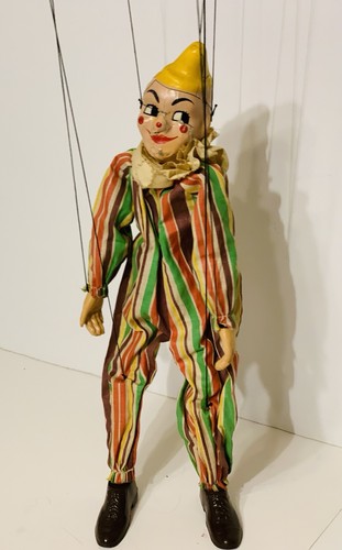 Vintage very old clown - very,