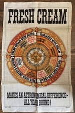 Vintage Retro Irish linen Tea