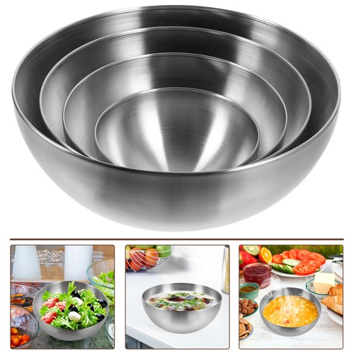 Pcs stainless steel serving - 4,