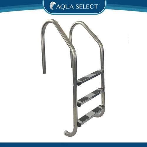 Step stainless steel - 3-step, ladder
