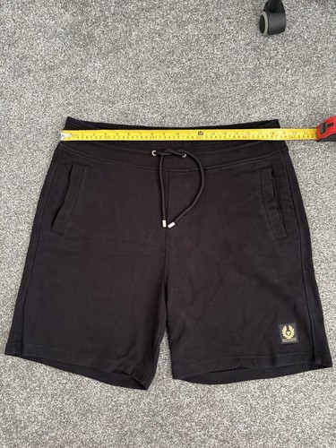 Belstaff sweatshorts black - belstaff, 2xl