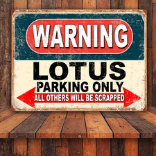 Funny Warning Lotus Parking
