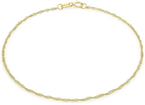 9ct yellow gold - 9ct, curb