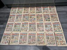 Joblot THE BEANO VINTAGE 1980s COMICS 28x ISSUES 1982 - 1985 Dennis The Menace 