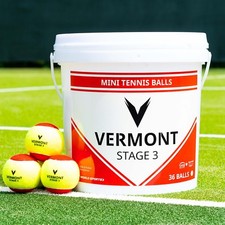 Vermont Mini Red Tennis Balls