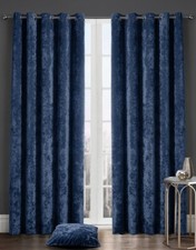 NEW Crushed Velvet Curtains