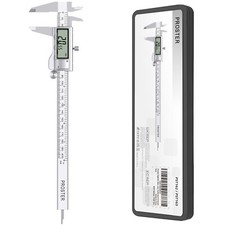 𝓟𝓻𝓸𝓼𝓽𝓮𝓻 Digital Vernier Caliper 8"/200mm Stainless Micrometer Gauge Ruler