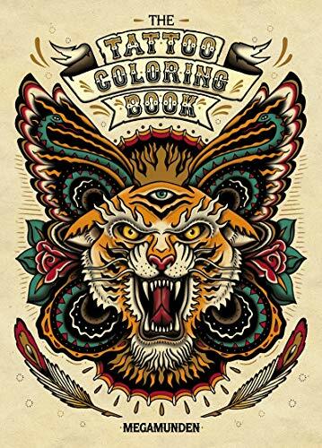The tattoo colouring book - the,