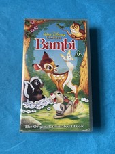 Disney Bambi VHS - Animated