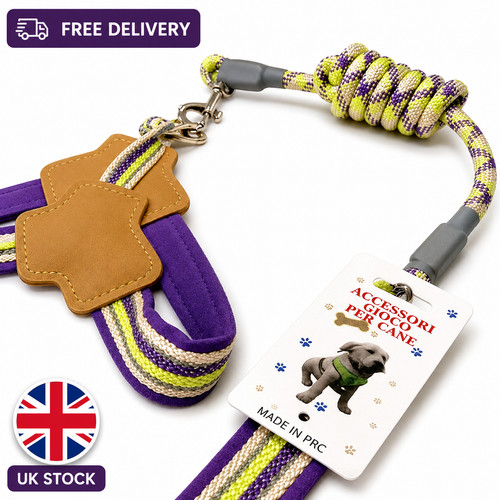 Step dog harness leash set - in,