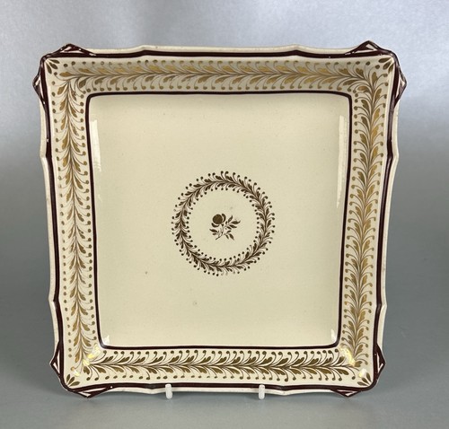 Creamware c1800 dish - c1800,