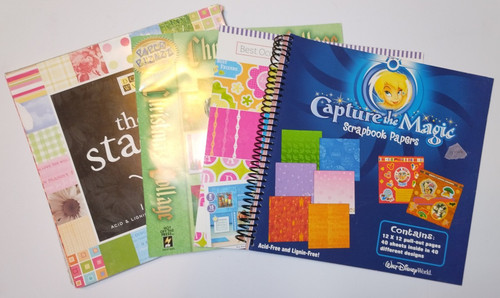 Scrapbook paper lot - scrapbook,
