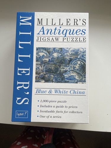 Millers antiques blue white - blue,