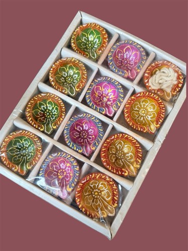Pack decorative diya - 12,