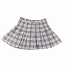 Aeropostale Gray White Plaid