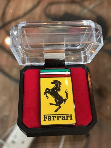 Ferrari enamel pin - ferrari,