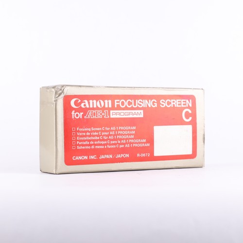 Canon program focusing - canon,