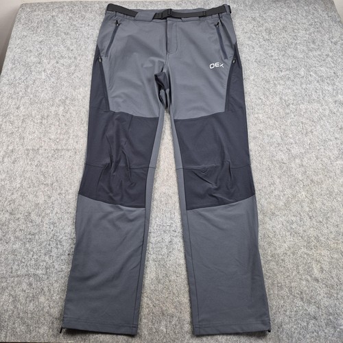 Oex trousers mens w34 - trousers, grey