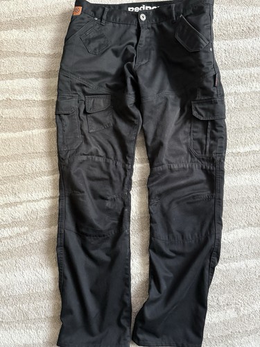 Red route motorbike trousers - red,