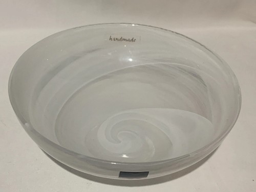 Parlane glass handmade white