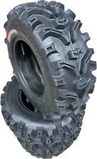 2x 24x10-11 & 24x8-12 Kenda Bear Claw XL ATV Quad tyres E Marked