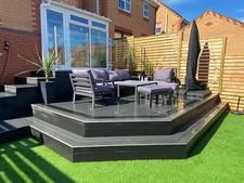 Finch composite decking boards - composite,