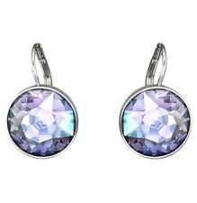 Authentic Swarovski Bella Purple Drop Earrings, 5030703.