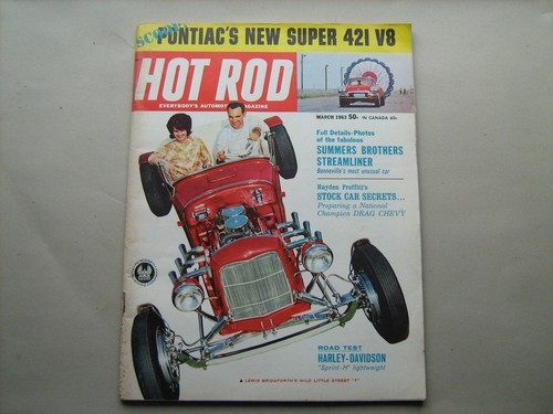 Hot rod march 1963 pontiac - hot,