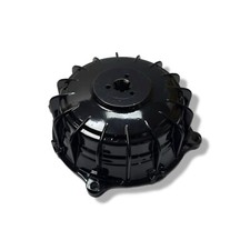 Lambretta Series 1 2 3 Li GP DL SX TV UNI Rear Hub With Cone - Gloss Black