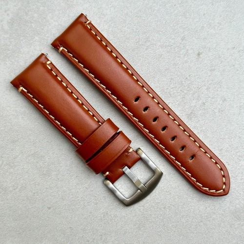 Handmade padded brown leather - handmade,