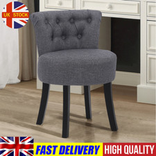 Linen Dressing Table Stool