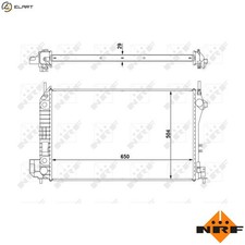 RADIATOR ENGINE COOLING 58294