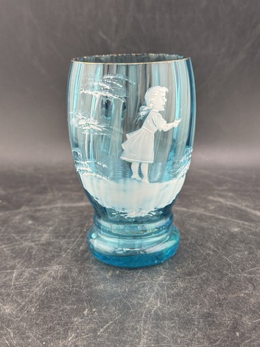 Antqiue light blue mary - antqiue,