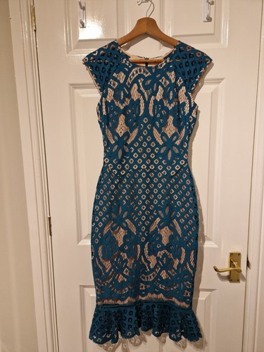 Next dress green lace - ,