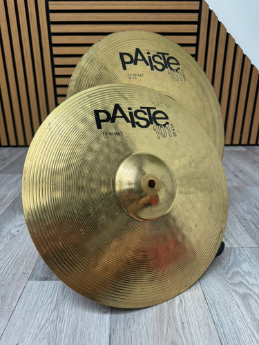 Paiste 101 brass hats - brass, hi